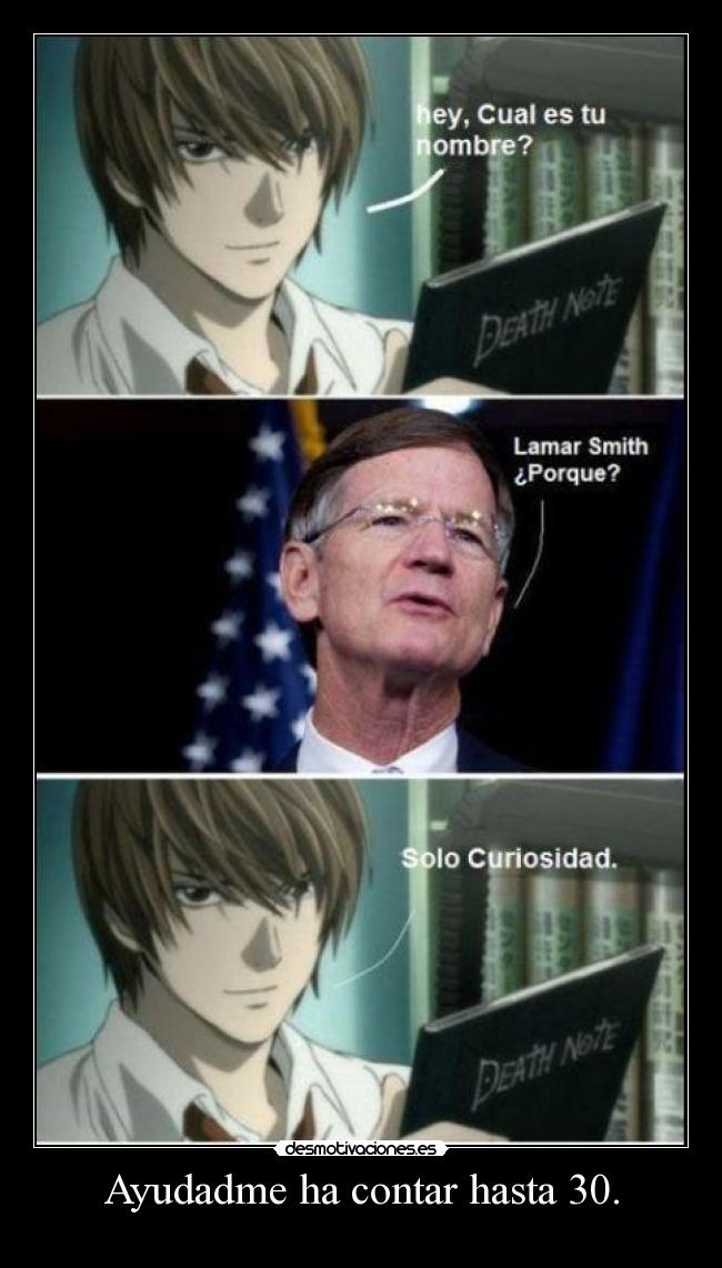 Ayudadme ha contar hasta 30. -