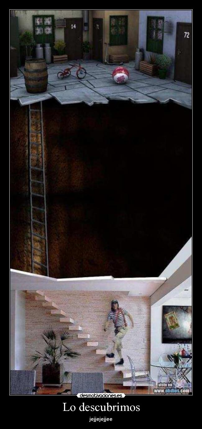 Lo descubrimos - jejjejejjee