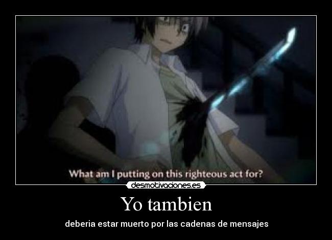 Yo tambien -