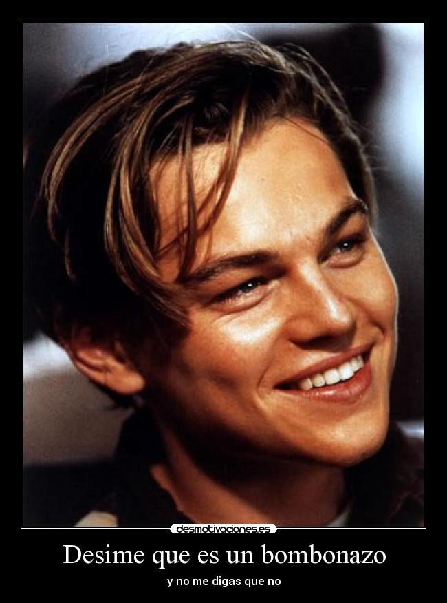Desime que es un bombonazo - 