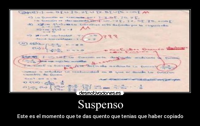 Suspenso -