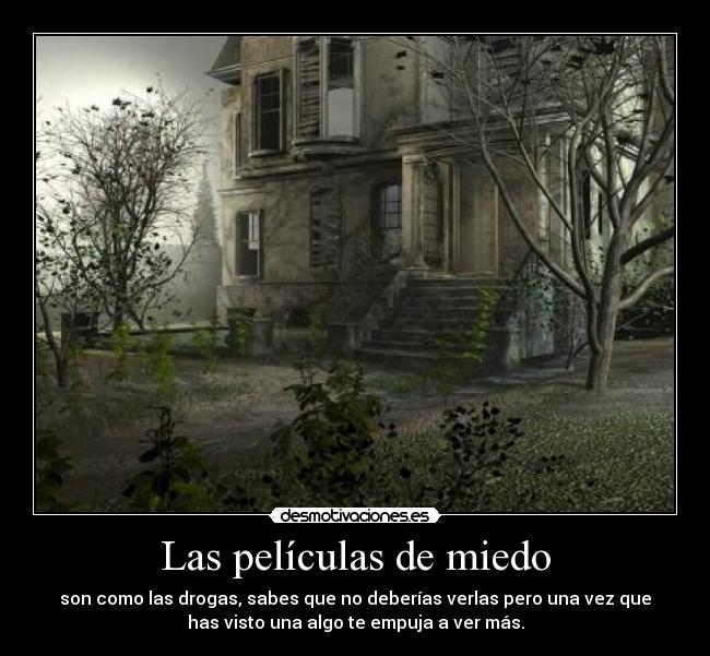 Las películas de miedo - 