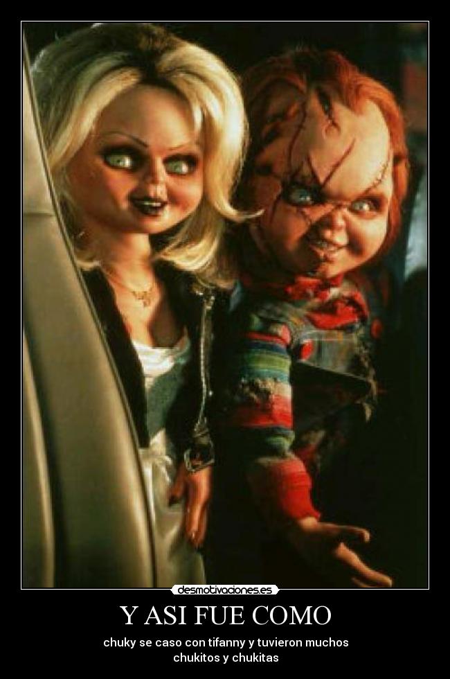 carteles chuky desmotivaciones