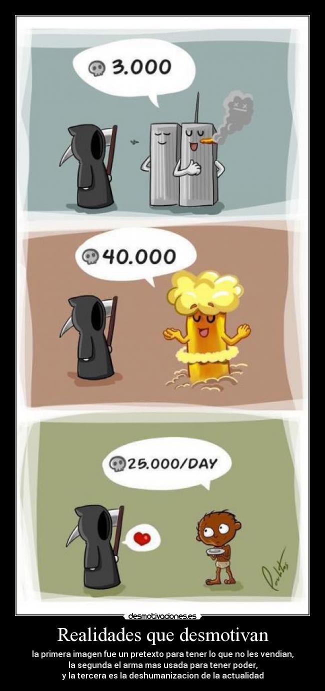 Realidades que desmotivan -