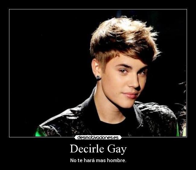 Decirle Gay -