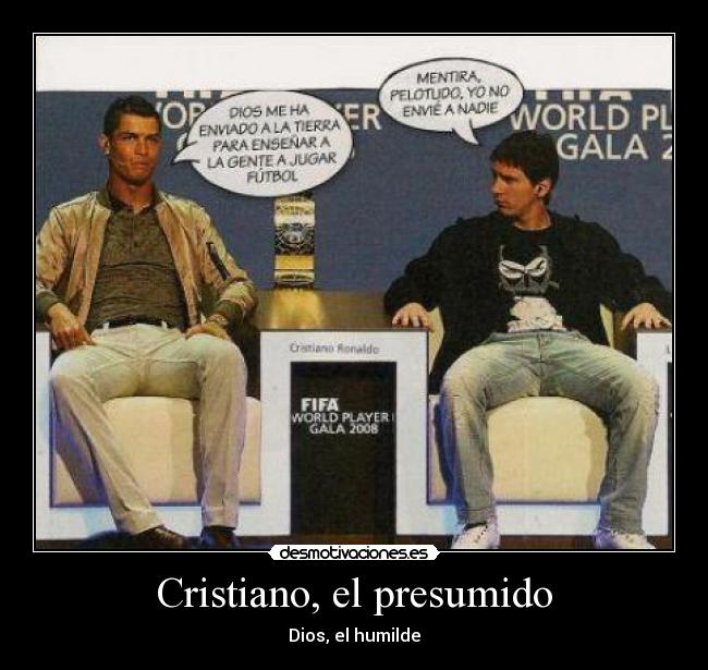 Cristiano, el presumido - 