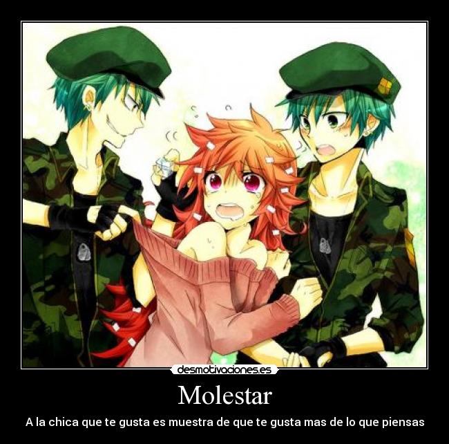 Molestar -
