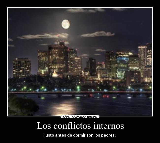 Los conflictos internos -