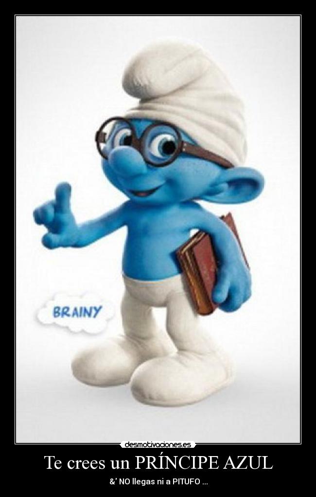 carteles pitufos desmotivaciones