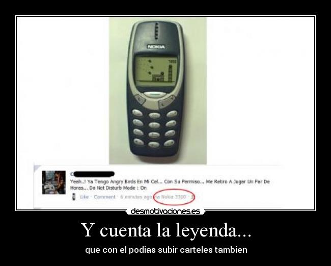 Y cuenta la leyenda... -