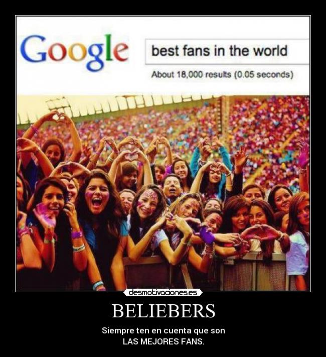 BELIEBERS -