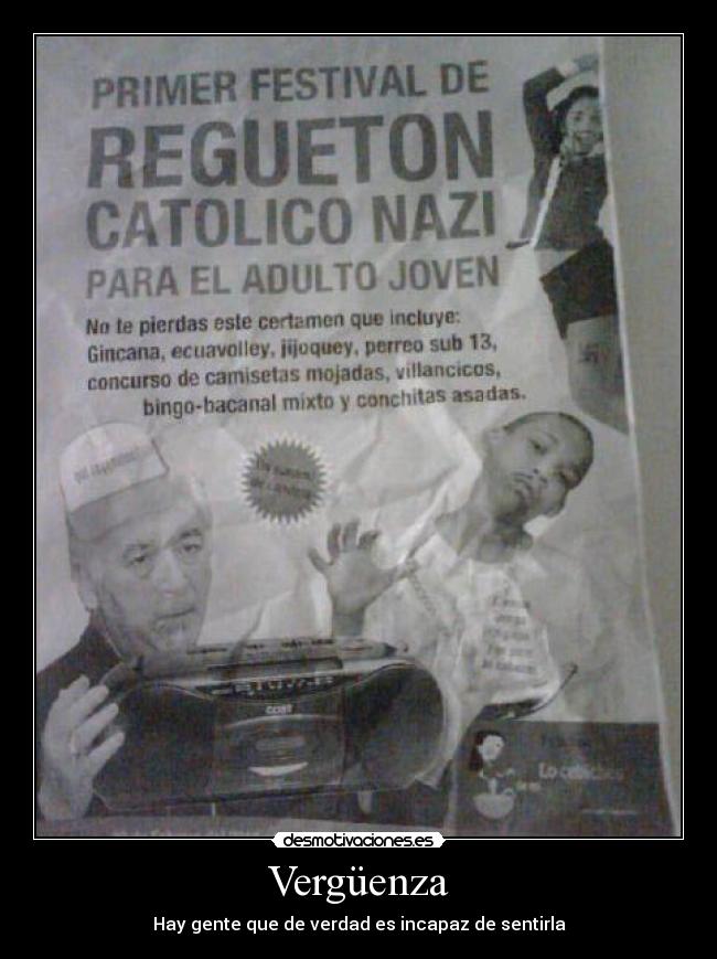 Vergüenza - Hay gente que de verdad es incapaz de sentirla