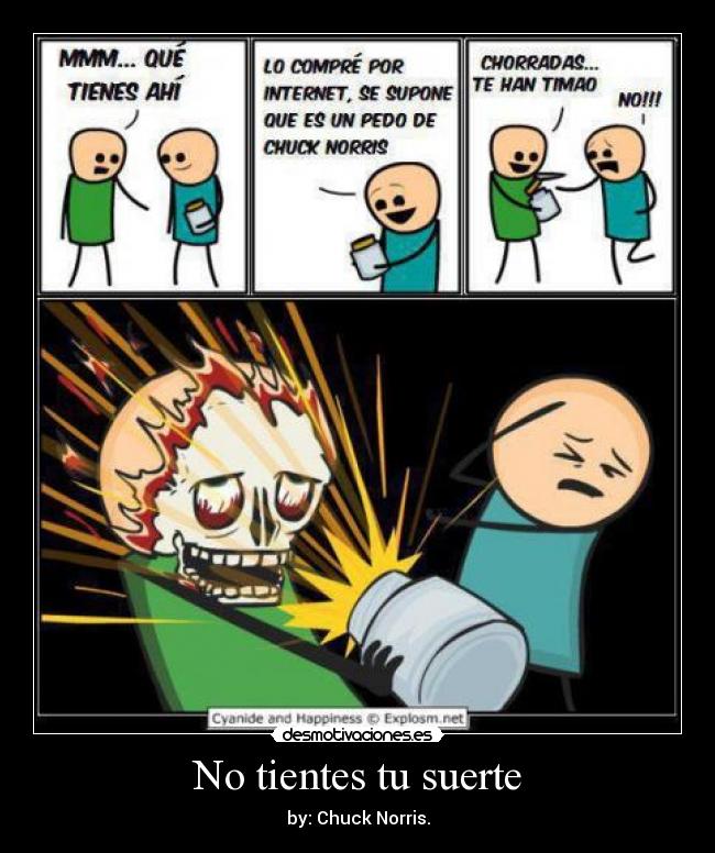 No tientes tu suerte -