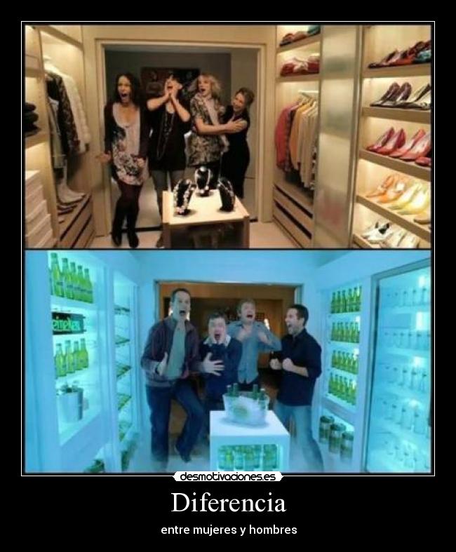 Diferencia - entre mujeres y hombres