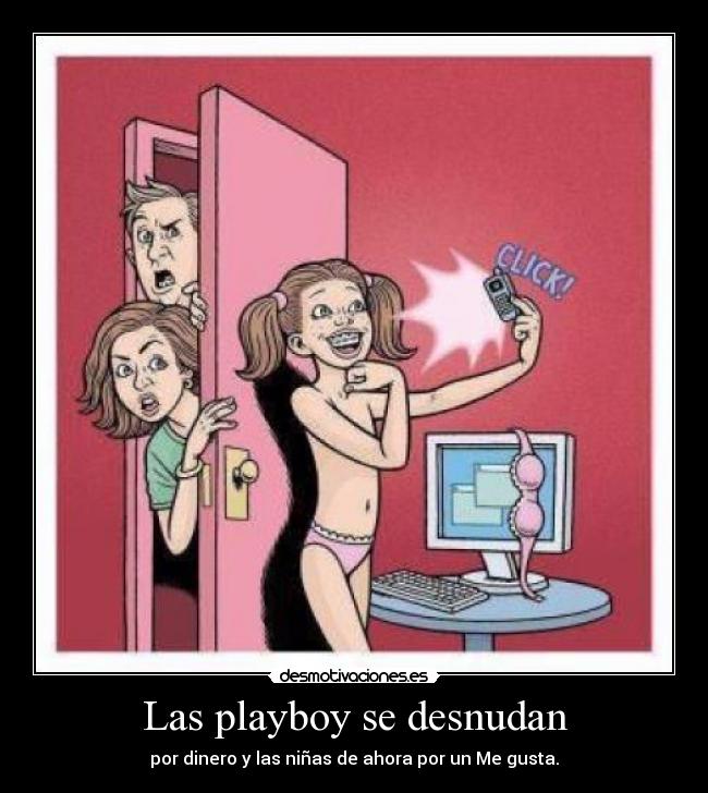 Las playboy se desnudan -