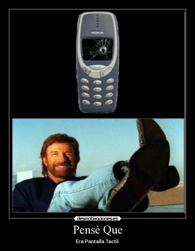 Pensè Que - Era Pantalla Tactil.