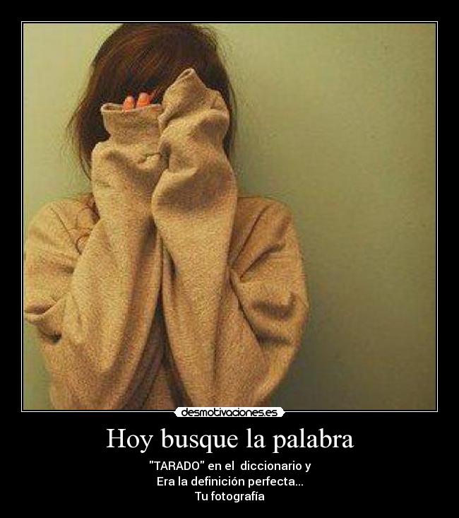 Hoy busque la palabra -