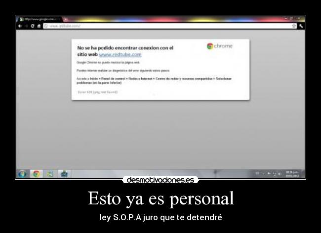 Esto ya es personal -