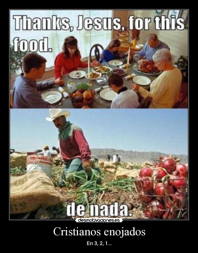 Cristianos enojados - 