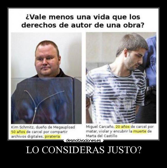 LO CONSIDERAS JUSTO? - 
