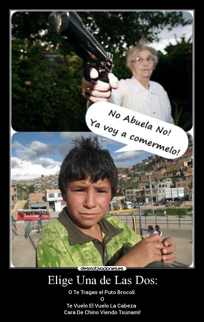 Elige Una de Las Dos: - 