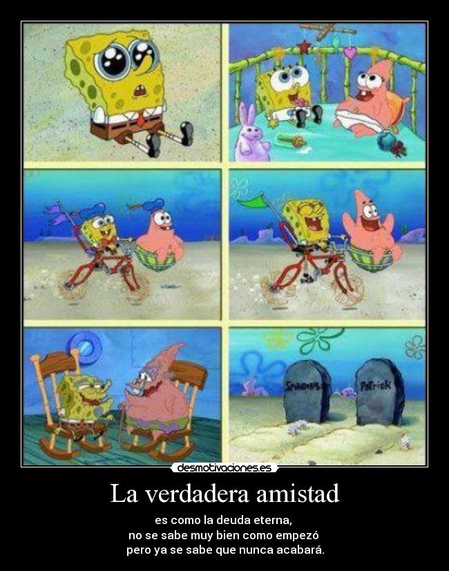 La verdadera amistad -