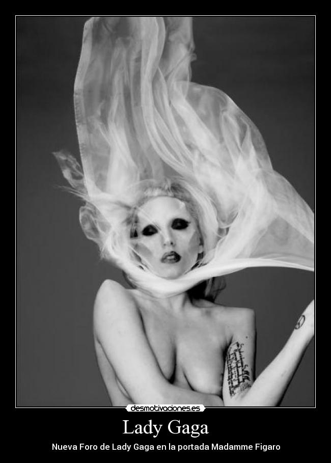 Lady Gaga - Nueva Foro de Lady Gaga en la portada Madamme Figaro