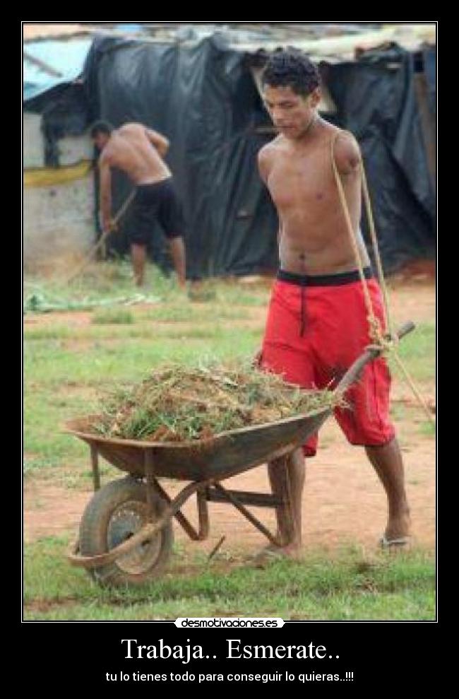 Trabaja.. Esmerate.. -