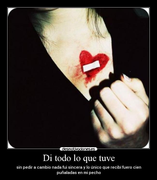Di todo lo que tuve - 