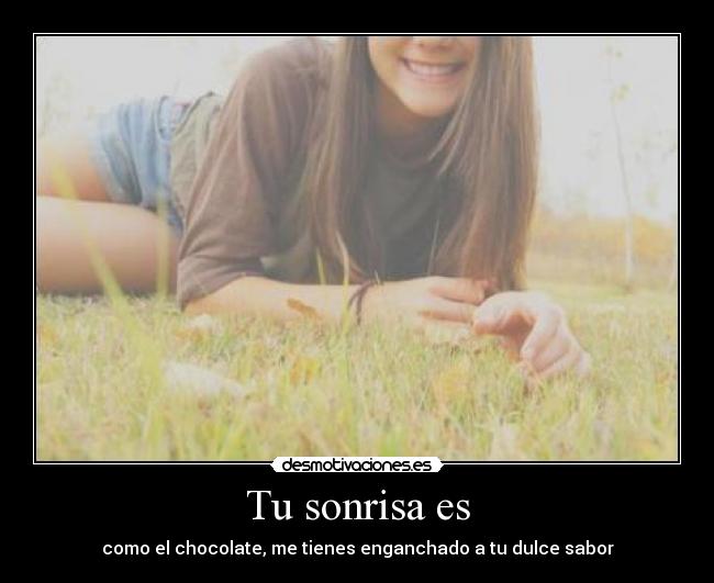 Tu sonrisa es - 