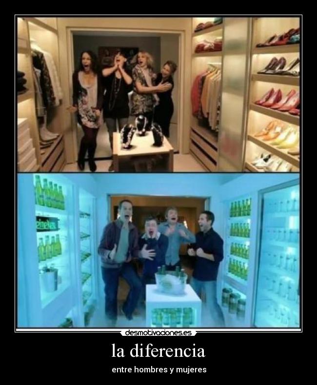la diferencia - entre hombres y mujeres