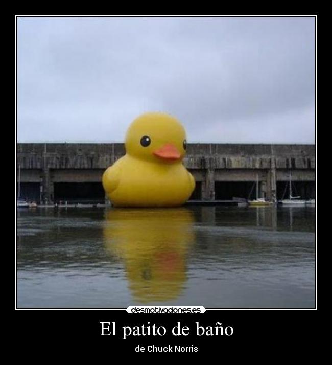 El patito de baño - de Chuck Norris