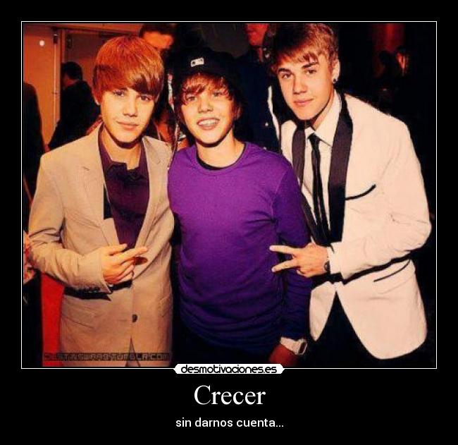 Crecer - sin darnos cuenta...