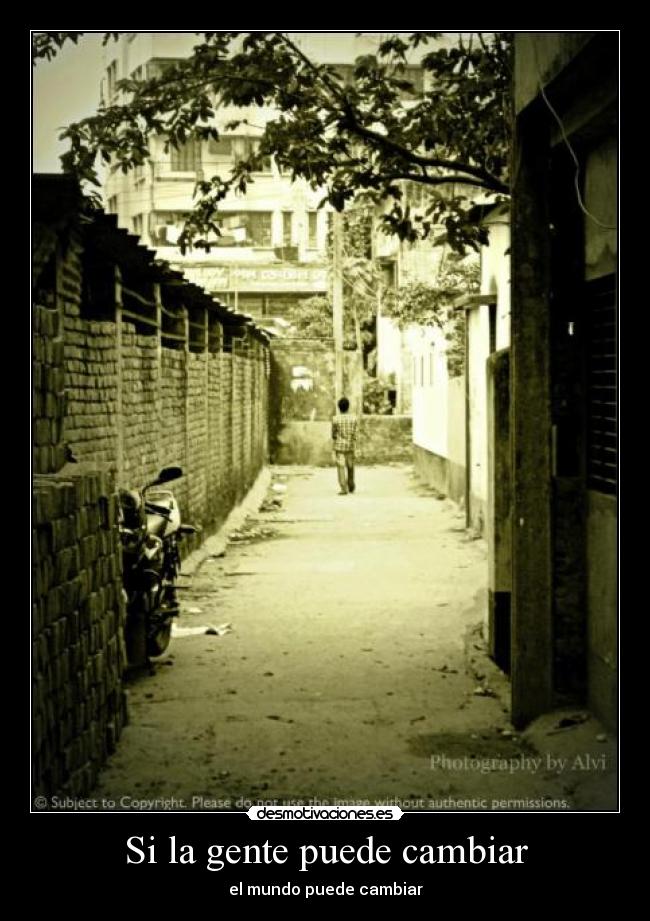 Si la gente puede cambiar -