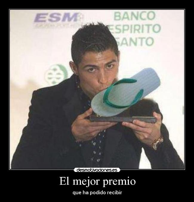 El mejor premio - que ha podido recibir