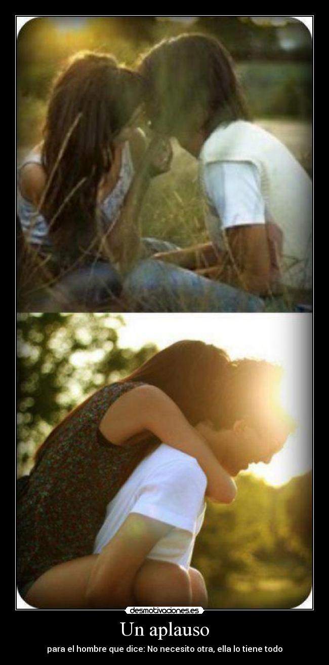 Un aplauso -