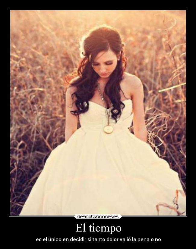 El tiempo -