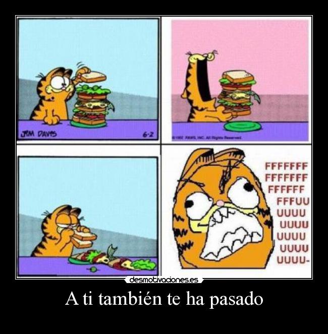 A ti también te ha pasado -