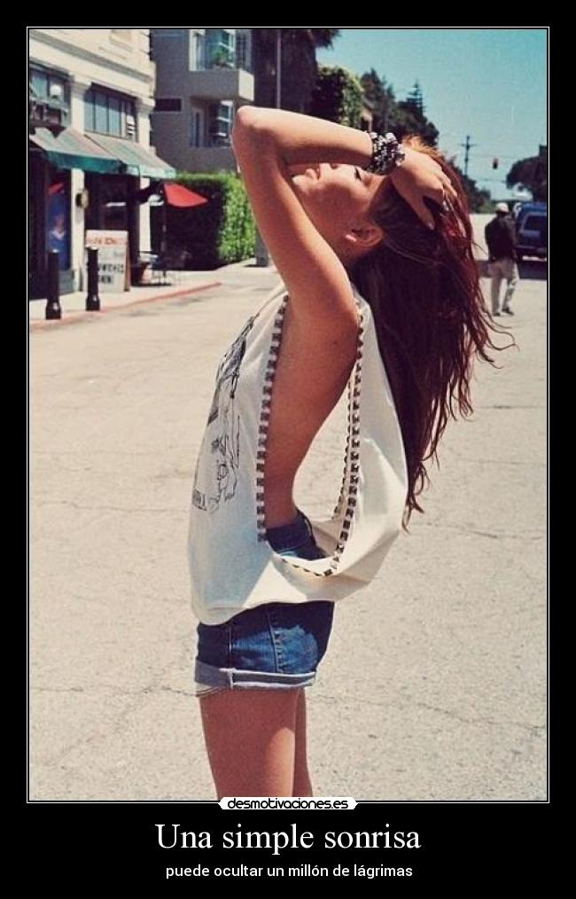 Una simple sonrisa -