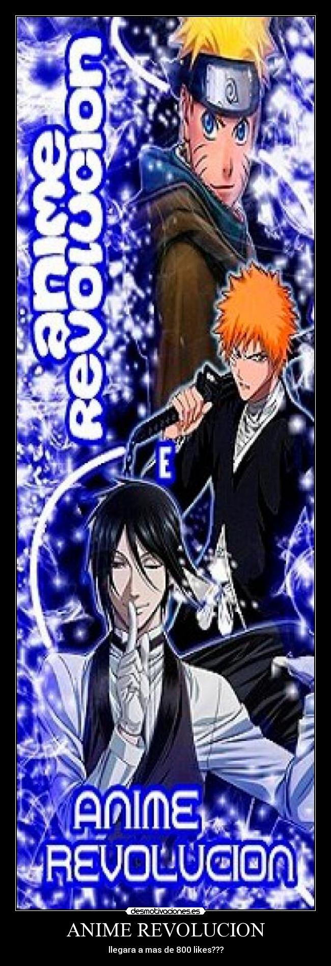 ANIME REVOLUCION - llegara a mas de 800 likes???