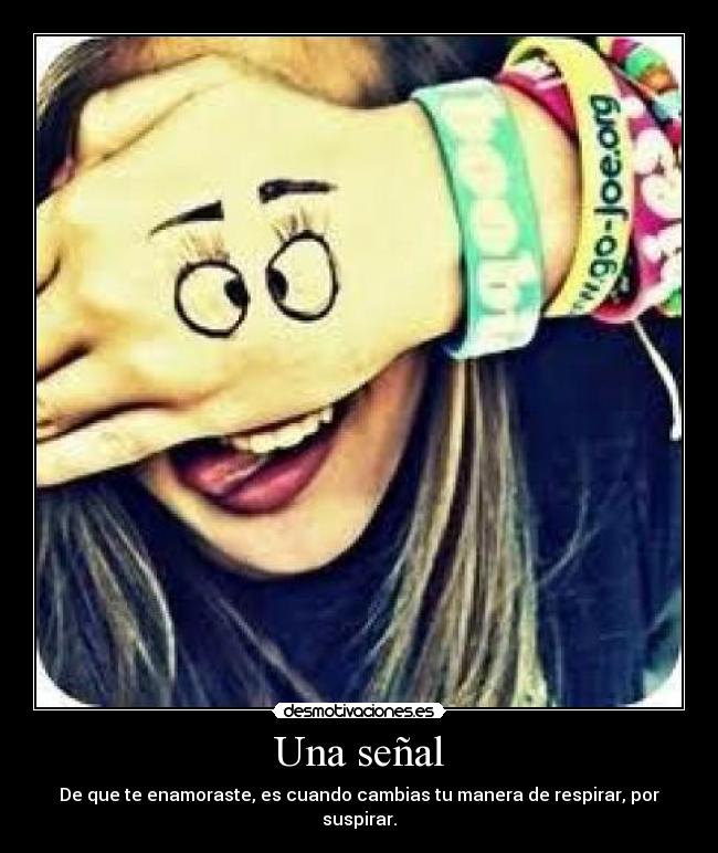 Una señal -
