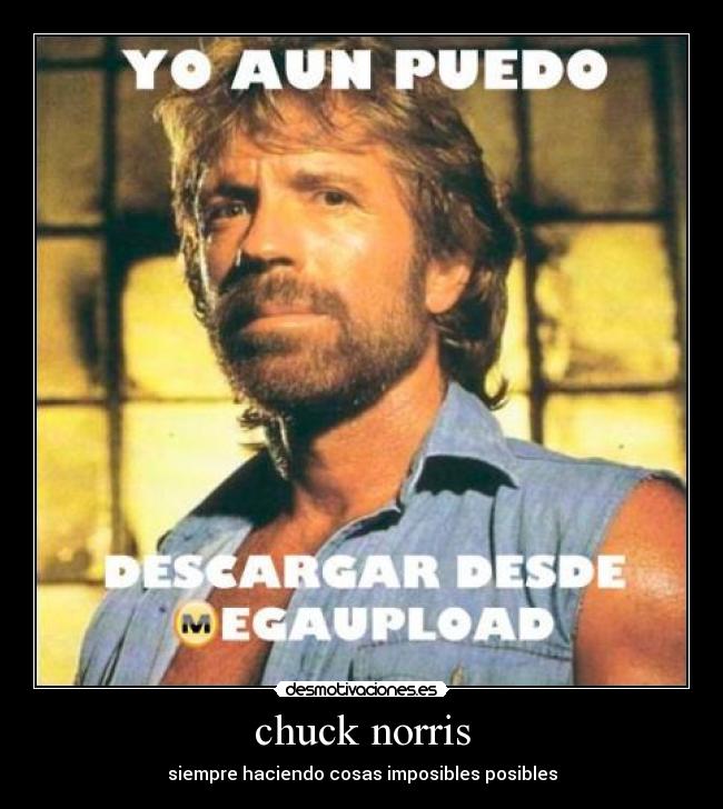 chuck norris - siempre haciendo cosas imposibles posibles