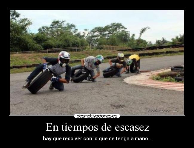 En tiempos de escasez - 