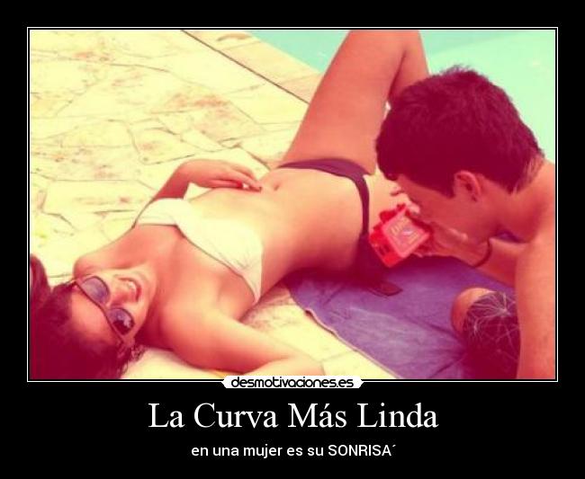 La Curva Más Linda - en una mujer es su SONRISA´