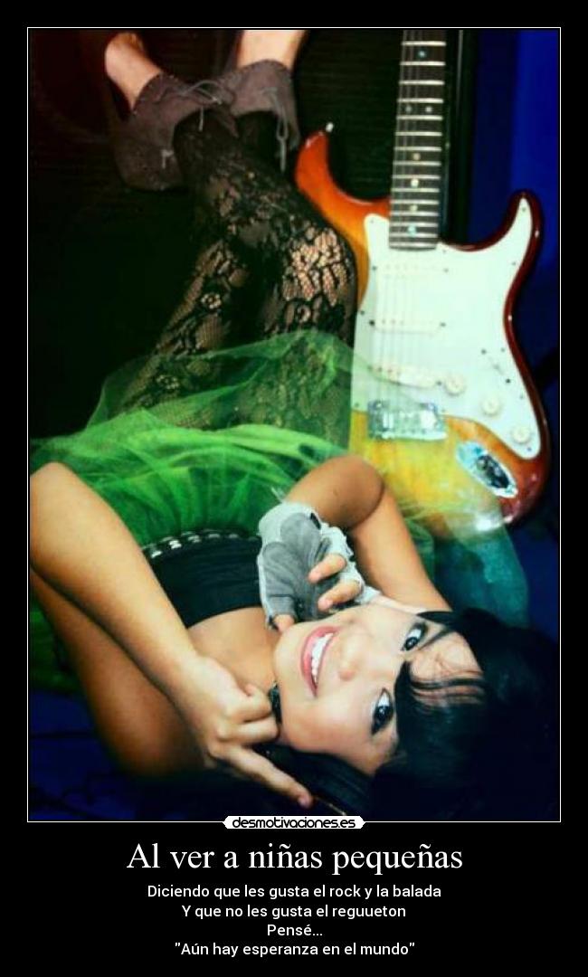 Al ver a niñas pequeñas - 