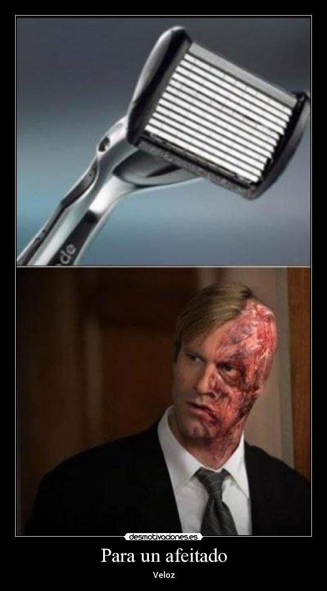 Para un afeitado - Veloz