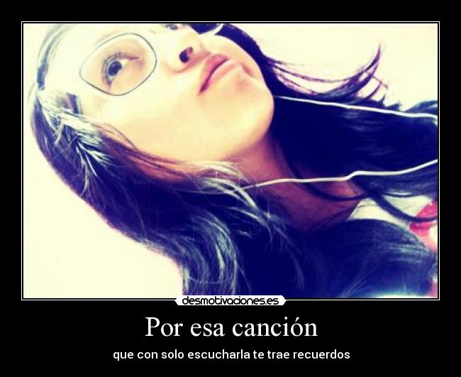 Por esa canción -