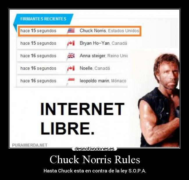 Chuck Norris Rules - 