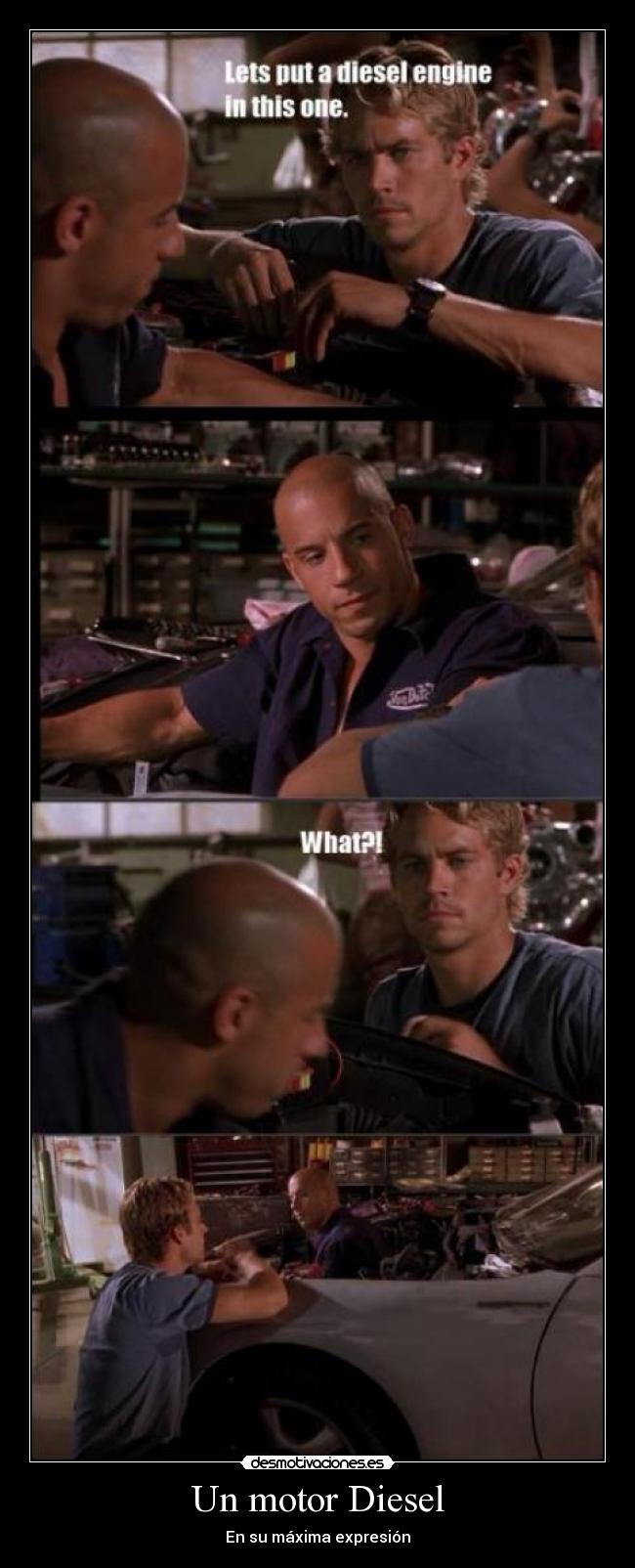 Un motor Diesel - 