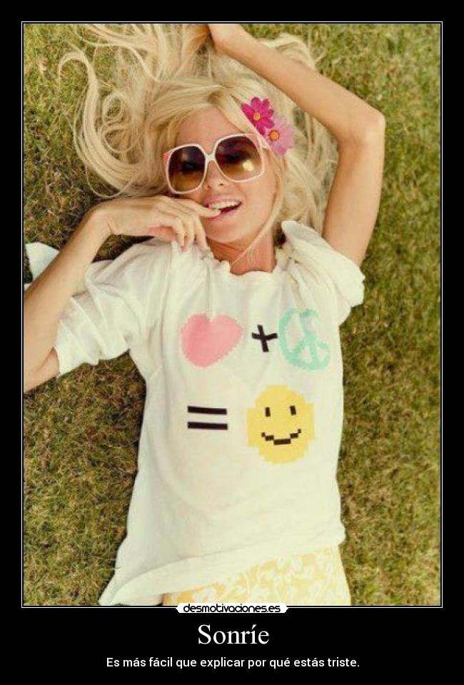 Sonríe -